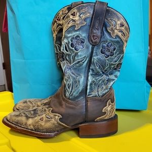 Dan Post Blue Bird Square Toe